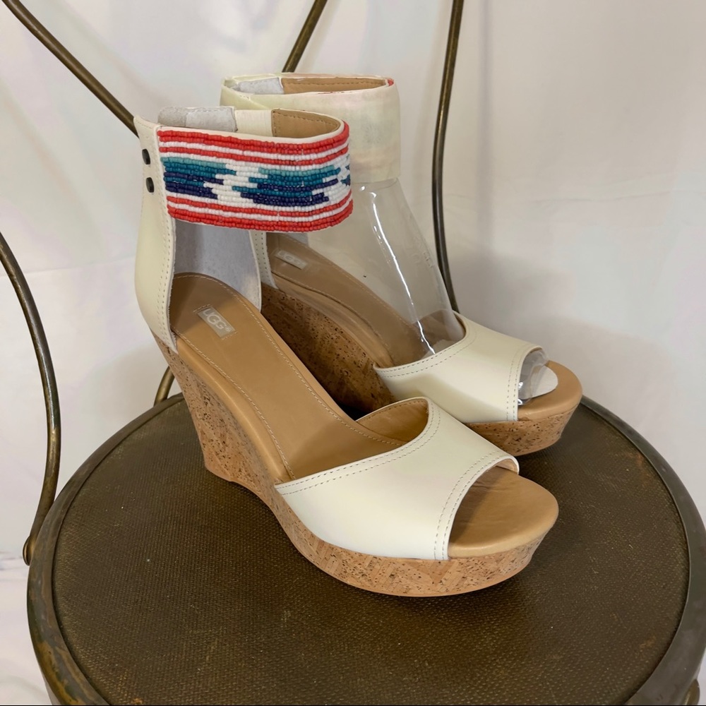 UGG Jacinda Serape Beads Wedge